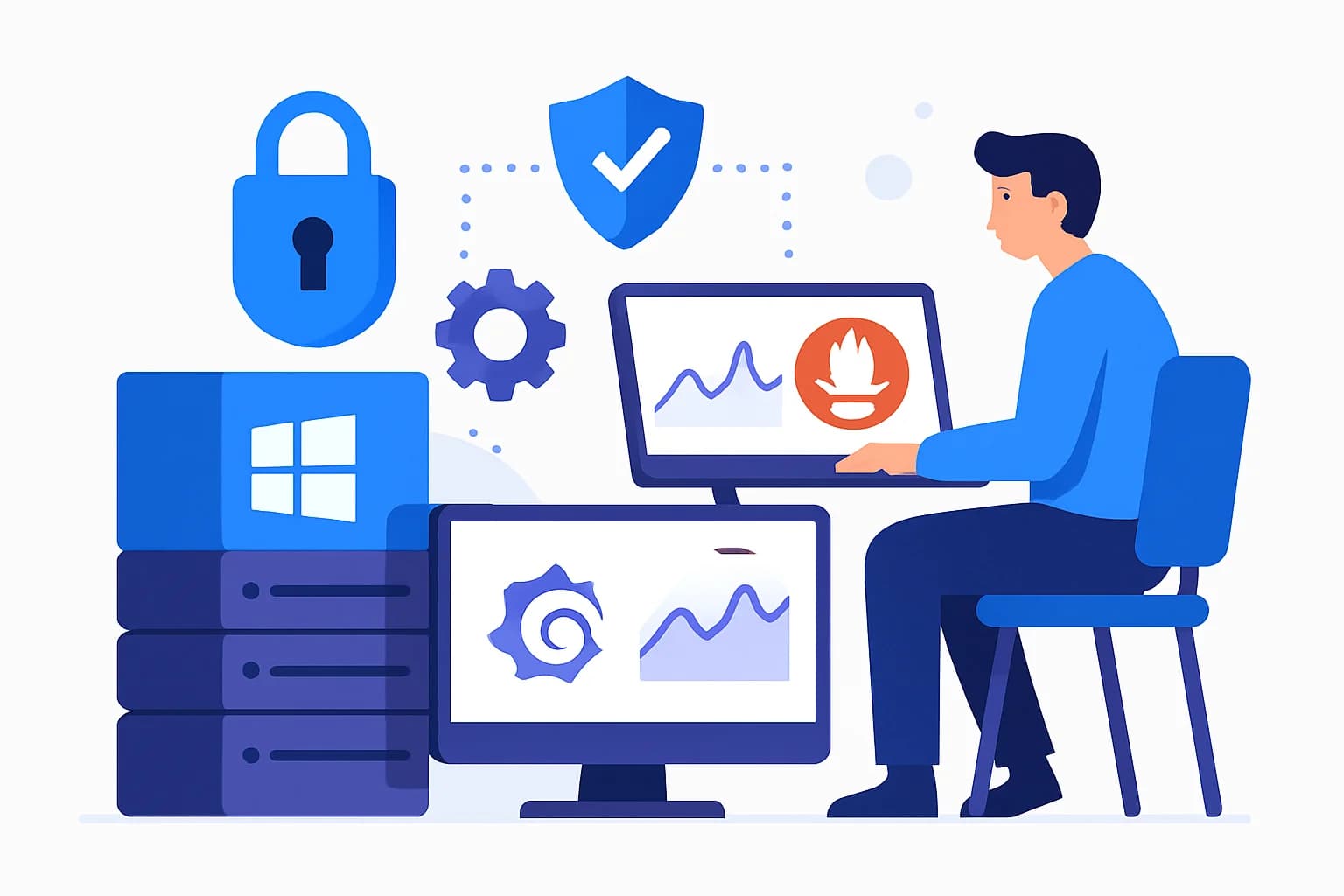 Surveiller des serveurs Windows avec Prometheus et Grafana