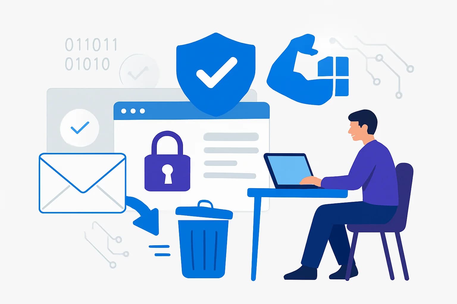 Réduire les risques de sécurité dans Microsoft 365 : suppression automatique des boîtes aux lettres de service avec les stratégies de rétention Purview