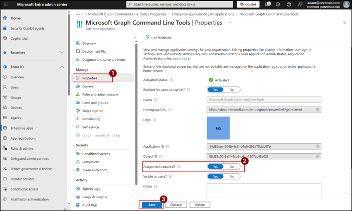 Control User Access for PowerShell Application in Microsoft 365