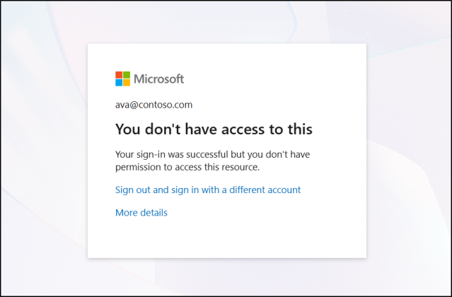 User-Access-Restricted-in-Entra-ID-via-CA-Policy