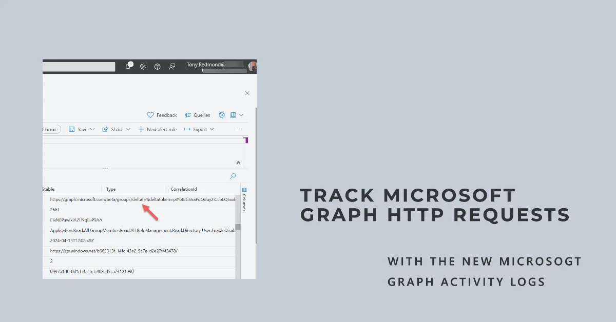 Graph API Activity Logs
